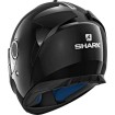 Casca SHARK SPARTAN BLANK BLACK  thumb