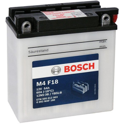 Baterie moto Bosch M4 12V YB5L-B Baterie moto Bosch M4 12V YB5L-B