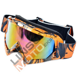 Ochelari motocross ORANGE RADIUM