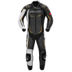 Combinezon moto de piele cu cocoașă SPIDI TRACK WIND PRO BLACK/GOLD thumb