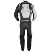 Combinezon moto de piele cu cocoașă SPIDI TRACK WIND PRO BLACK/GOLD thumb