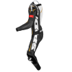 Combinezon moto de piele cu cocoașă SPIDI TRACK WIND PRO BLACK/GOLD thumb
