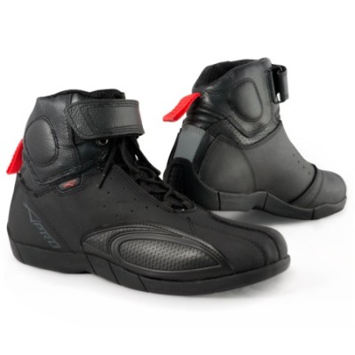 Cizme moto A-PRO PUSHER BLACK