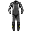 Combinezon de piele cu cocoașă SPIDI SPORT WARRIOR PERFORATED PRO BLACK/WHITE thumb