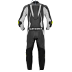 Combinezon de piele cu cocoașă SPIDI SPORT WARRIOR PERFORATED PRO BLACK/WHITE thumb