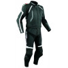 Combinezon de piele două părți A-PRO DEFENDER BLACK