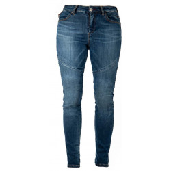 Blugi moto pentru femei RACERED KEVLAR  STRANGER BLUE