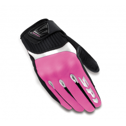 Mănuși din textil pentru femei SPIDI G-FLASH WHITE/PINK Mănuși din textil pentru femei SPIDI G-FLASH WHITE/PINK