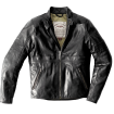 Geaca moto de piele SPIDI GARAGE PERFORATED BLACK thumb