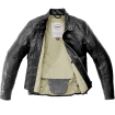 Geaca moto de piele SPIDI GARAGE PERFORATED BLACK thumb