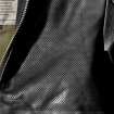 Geaca moto de piele SPIDI GARAGE PERFORATED BLACK thumb