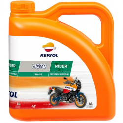 Repsol Moto Rider 4T 15W50 - 4 litri