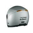 Cască pentru scuter A-PRO ENGRAVE SILVER thumb