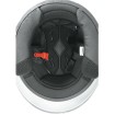 Cască pentru scuter A-PRO ENGRAVE SILVER thumb