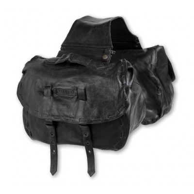 Geantă moto de piele A-PRO CHOPPER BLACK