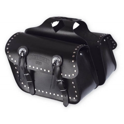 Geantă moto de piele A-PRO SPORT BLACK