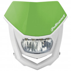 Far Polisport HALO LED - WHITE/GREEN Far Polisport HALO LED - WHITE/GREEN