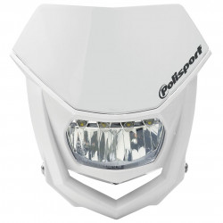 Far Polisport HALO LED - WHITE/WHITE