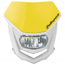 Far Polisport HALO LED - WHITE/YELLOW