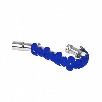Protectie evacuare POLISPORT ARMADILLO HEAD PIPE 22 cm BLUE