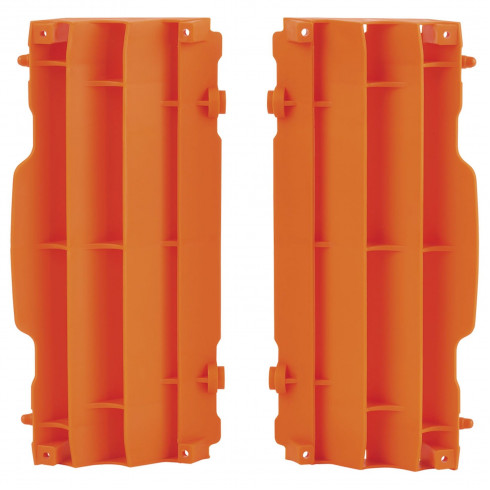 Protectie fata pentru radiator POLISPORT KTM 2007 - 15 / 2007-16 / 2008 - 16 / 2008-15 ORANGE