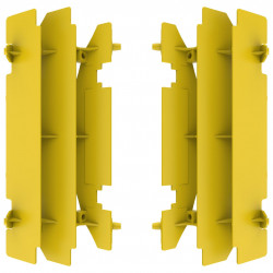 Protectie fata pentru radiator POLISPORT SUZUKI RM250 2001-08 / 1996-06 / DRZ400 - 2016-20 YELLOW