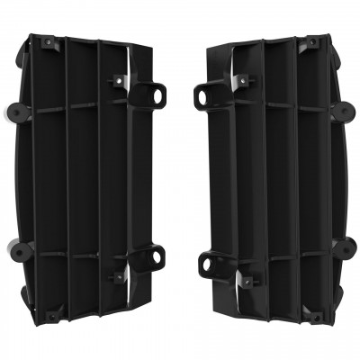Protectie fata pentru radiator POLISPORT KTM -2016-20 /  2017-20 / 2017-19 HUSQVARNA - 2016-20 / 2017-20 BLACK