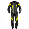 Combinezon moto cu protectie spate SPIDI LASER PRO PERFORATED 1PC BLACK/FLUO YELLOW