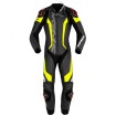 Combinezon moto cu protectie spate SPIDI LASER PRO PERFORATED 1PC BLACK/FLUO YELLOW thumb