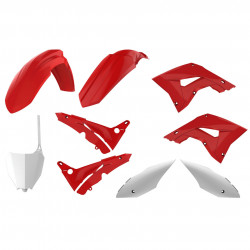 Kit plastic MX POLISPORT pentru HONDA CRF50F - 2004-2021OEM Color  Kit plastic MX POLISPORT pentru HONDA CRF50F - 2004-2021OEM Color