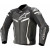 Geaca moto de piele ALPINESTARS GP PRO V2 TECH-AIR BLACK/WHITE thumb