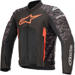 Geaca moto din textil ALPINESTARS T-GP PLUS R V3 AIR BLACK/CAMO/FLUO RED Geaca moto din textil ALPINESTARS T-GP PLUS R V3 AIR BLACK/CAMO/FLUO RED