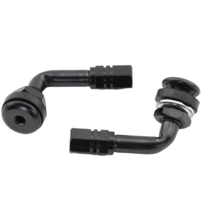 Supapă-adapter pentru anvelope VICMA 952NR - 90 °- BLACK