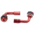 Supapă-adapter pentru anvelope VICMA 952RG - 90 °- Burgundy thumb
