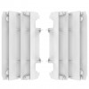 Protecție radiator față POLISPORT YAMAHA YZ125 / YZ250 - 2005-20 - WHITE