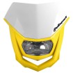 Far Polisport HALO - WHITE/YELLOW thumb