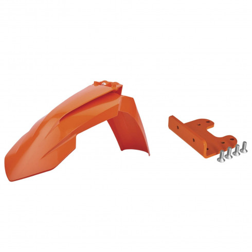 Aripa față și adaptor Polisport KTM (17) SX - 07-12 / EXC - 08-13 - ORANGE