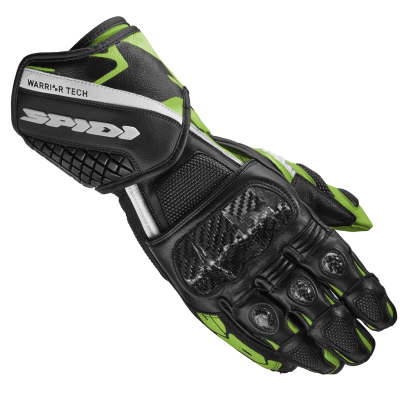 Manusi moto SPIDI CARBO 5 BLACK/KAWA GREEN Manusi moto SPIDI CARBO 5 BLACK/KAWA GREEN