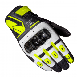 Manusi moto SPIDI G-CARBON BLACK/FLUO YELLOW