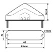 Lumini spate NOVA, 9 Leds 12V - 90484 Lumini spate NOVA, 9 Leds 12V - 90484 thumb