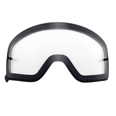 Placa magnetica pentru ochelari O'NEAL B-50 BLACK FRAME CLEAR