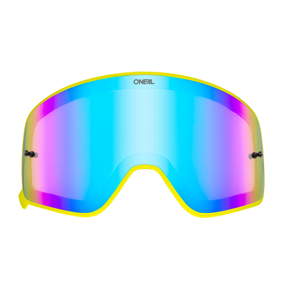 Placa magnetica pentru ochelari O'NEAL B-50 YELLOW FRAME RADIUM BLUE