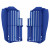 Protector radiator fata POLISPORT YAMAHA YZ250F,YZ450FX,WR450F(19-20) - YZ450F(18-20) BLUE thumb