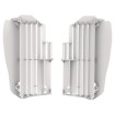 Protector radiator fata POLISPORT YAMAHA YZ250F,YZ450FX,WR450F(19-20) - YZ450F(18-20) WHITE thumb