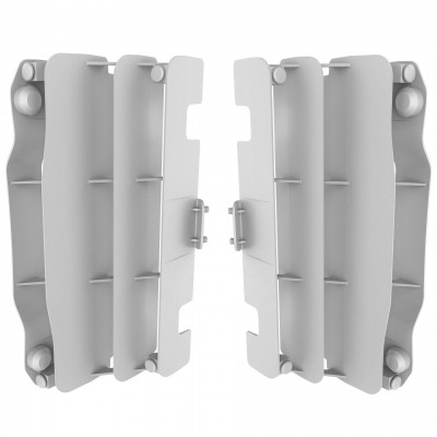 Protector radiator fata POLISPORT HONDA CRF450R(09-12) WHITE