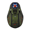 Casca motocross O'NEAL 5series warhawk, Negru/Verde Casca motocross O'NEAL 5series warhawk, Negru/Verde thumb