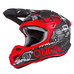 Casca motocross O'NEAL 5SERIES HR BLACK/RED Casca motocross O'NEAL 5SERIES HR BLACK/RED