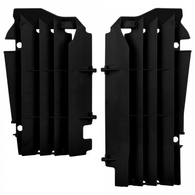 Protector radiator fata POLISPORT KAWASAKI KX250F(17-20)  BLACK