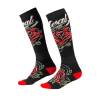 Sosete termice O'NEAL PRO MX ROSES BLACK/RED
