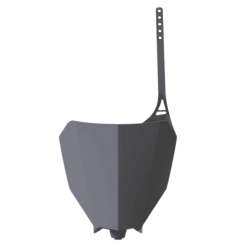 Placa numar fata Polisport HONDA CR125R / CR250R restiling CRF (18) 2002-07 Nardo Grey